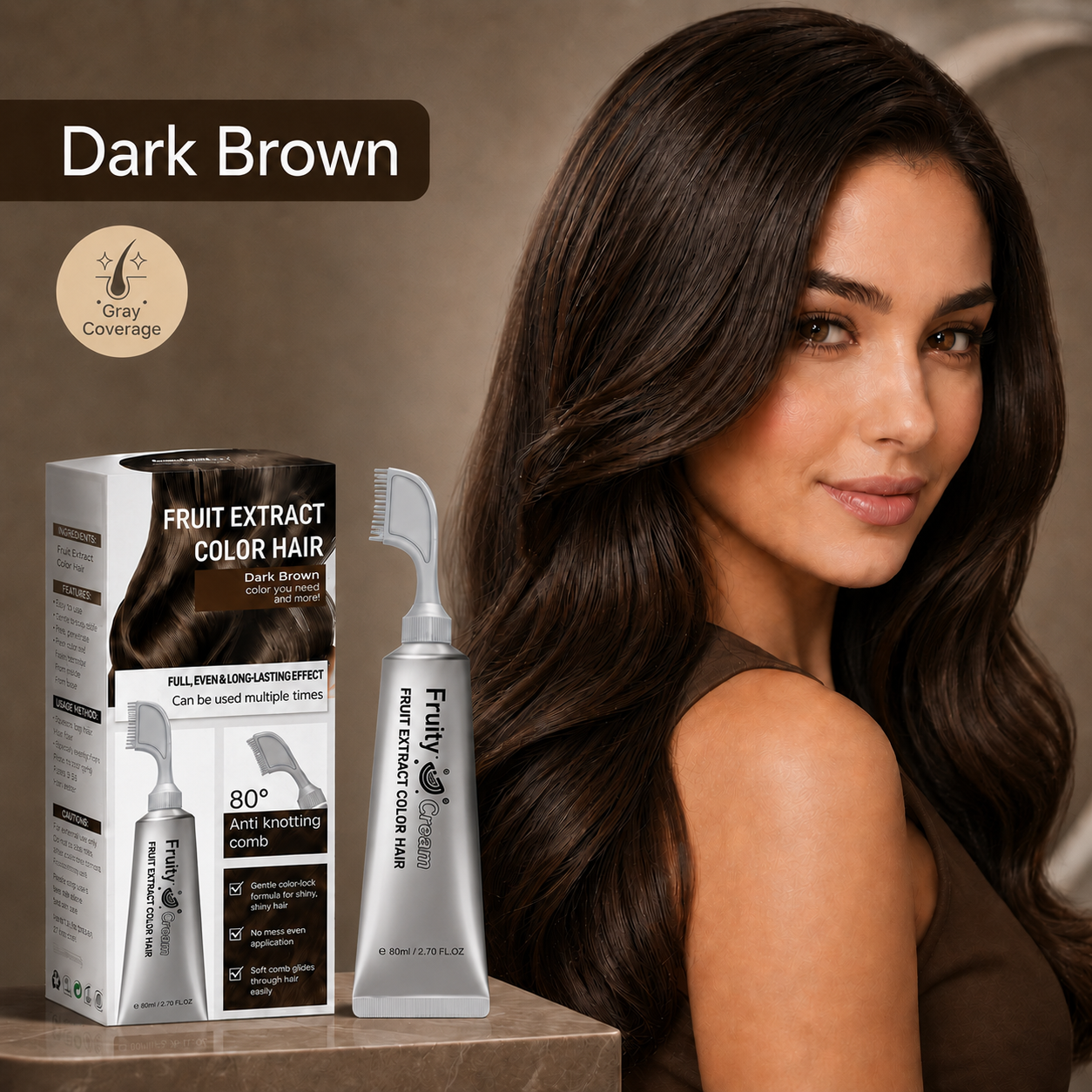 🔥Last Day 50% OFF! 2-in-1 Hair Color Comb
