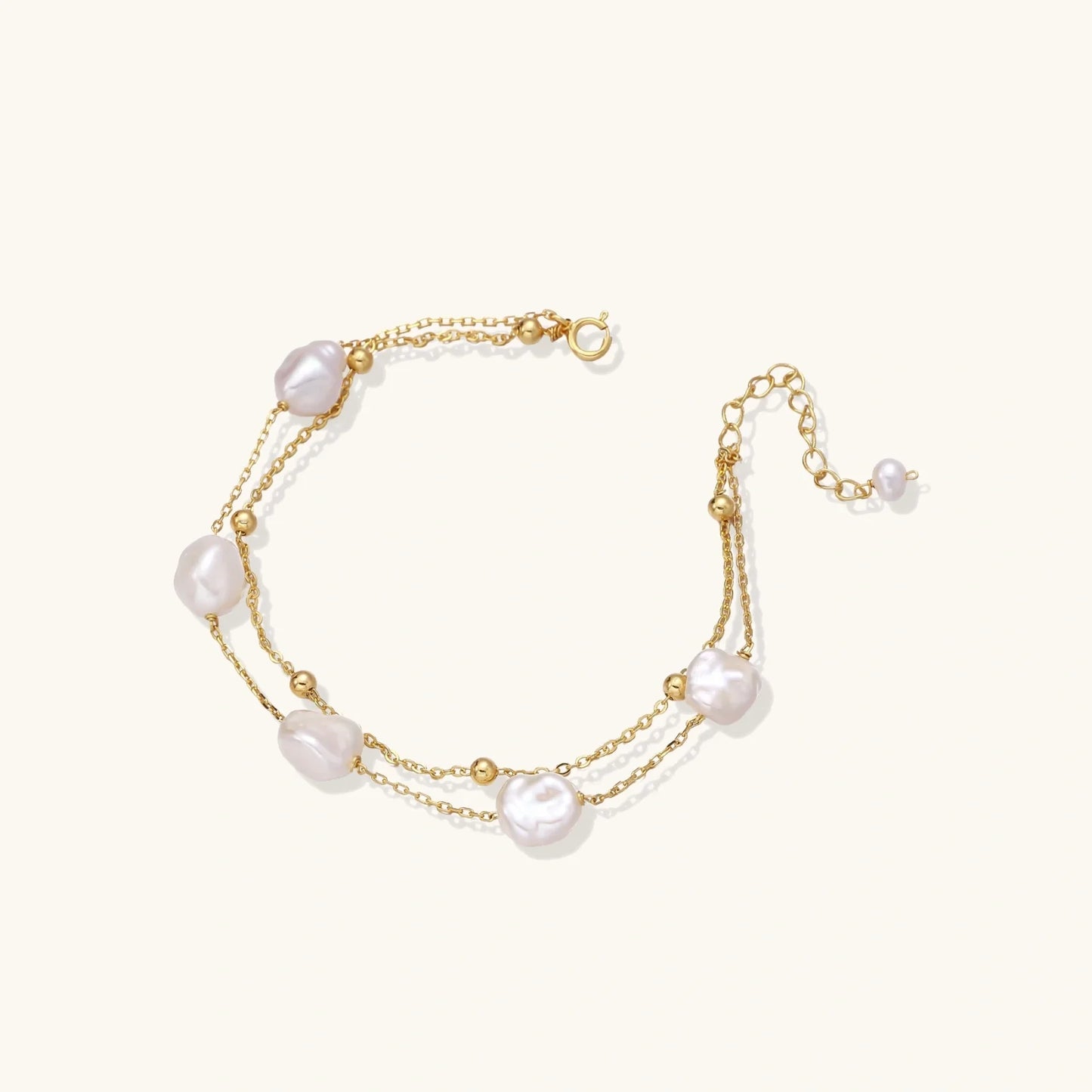 Pearl Layered Bracelet