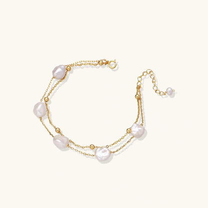 Pearl Layered Bracelet