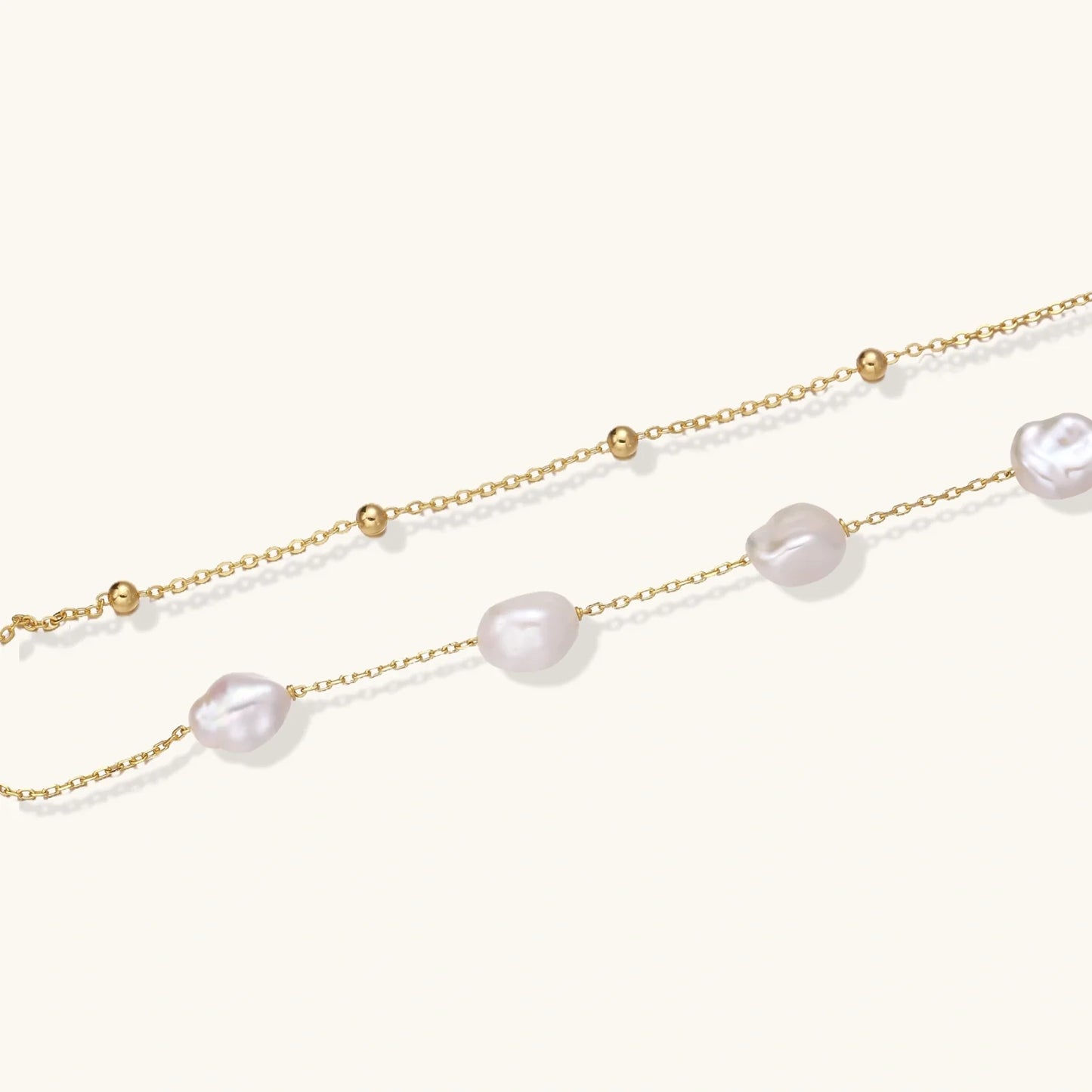 Pearl Layered Bracelet