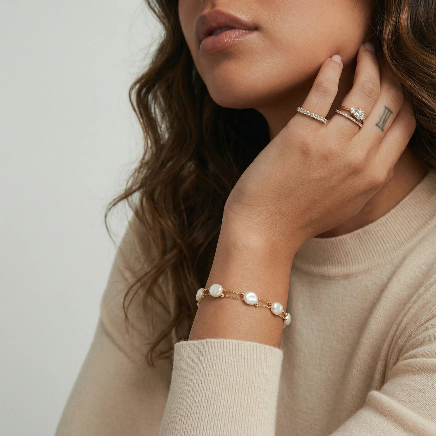 Pearl Layered Bracelet