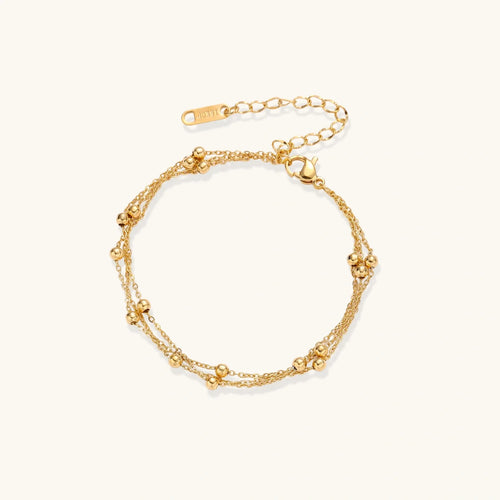 Gold Beaded Bracelet
