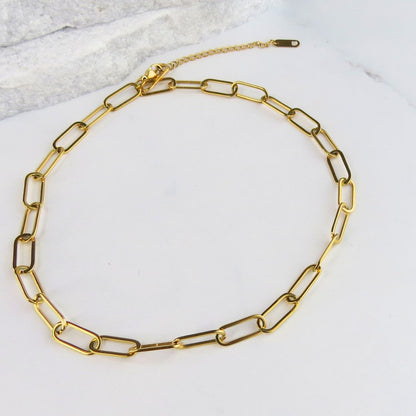 Paperclip Chain Necklace