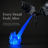 🔥Hot Sale 40% OFF✨Dragon Flame Book Nook