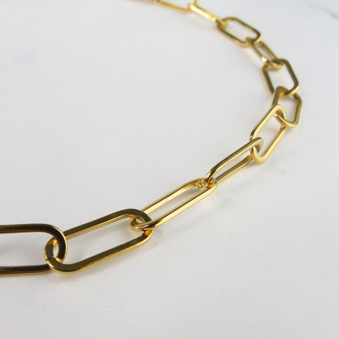 Paperclip Chain Necklace