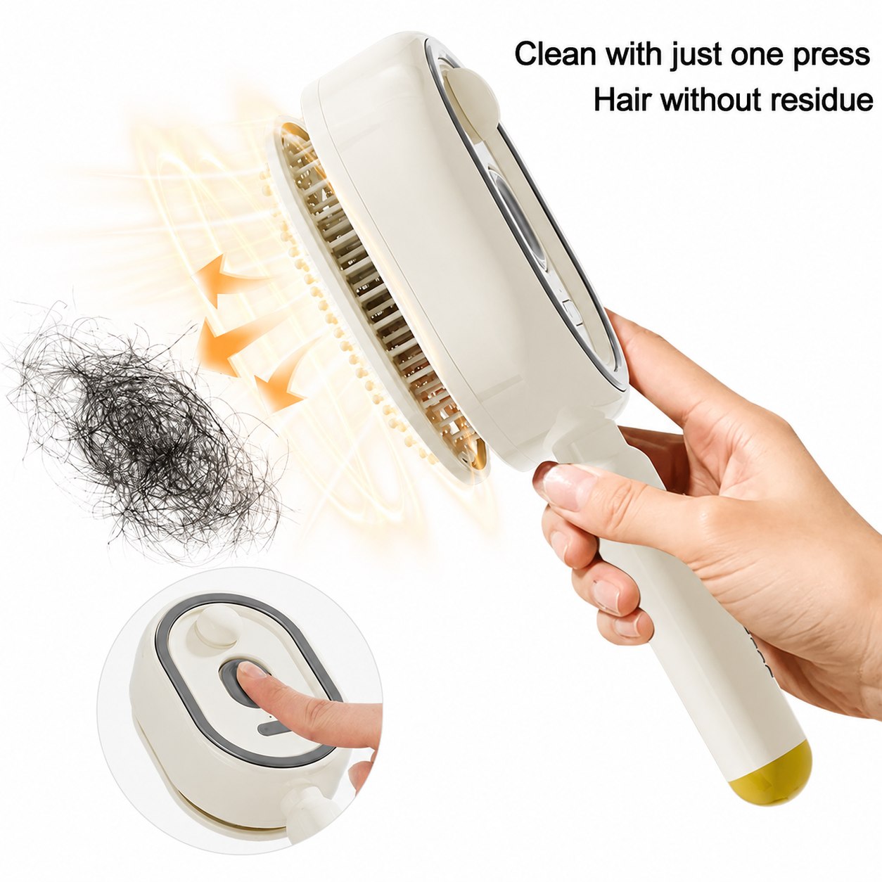 💜 Moisture Spray Hair Massage Comb