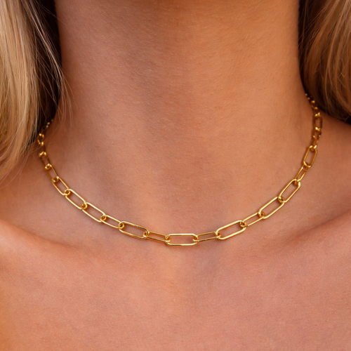 Paperclip Chain Necklace