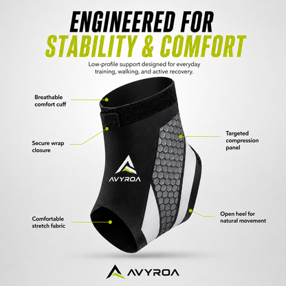 Avyroa™ Ankle Support Brace for Sprains and Stability Protection