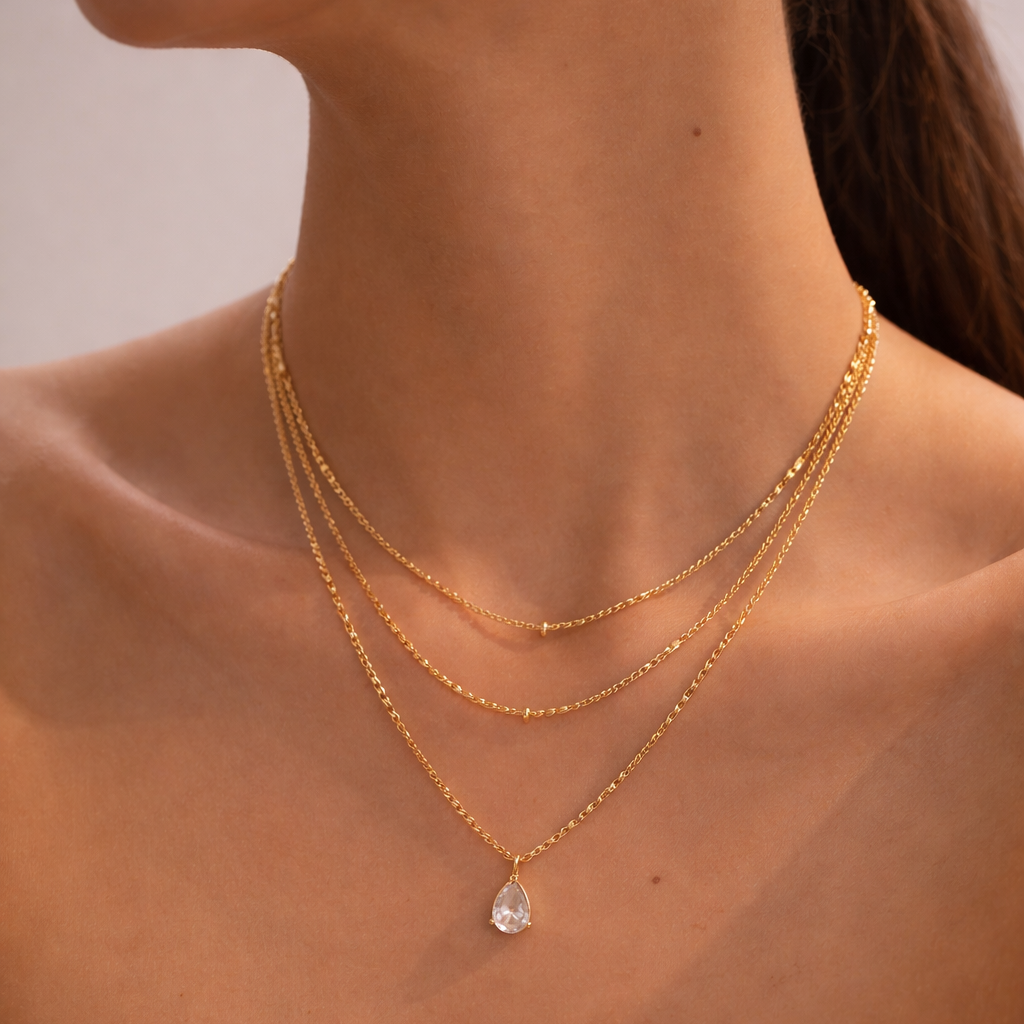 Layered Gold Necklace