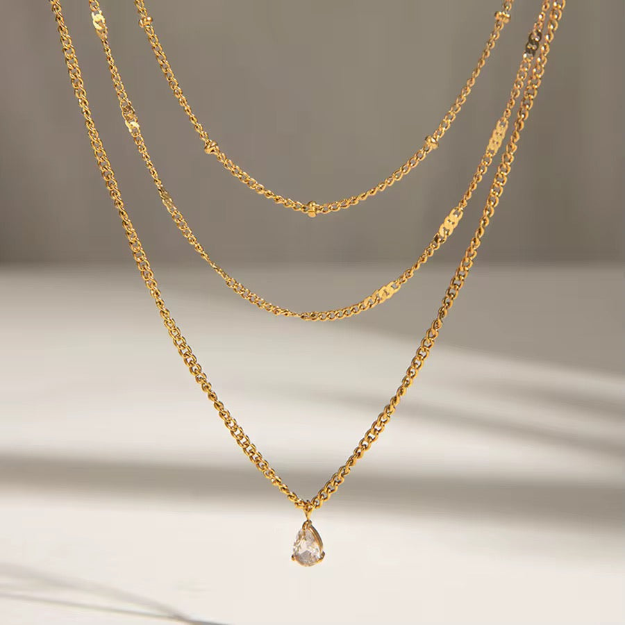 Layered Gold Necklace