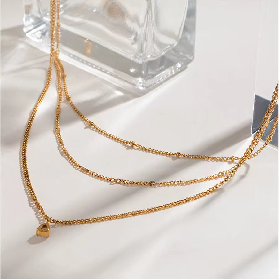 Layered Gold Necklace