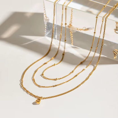 Layered Gold Necklace
