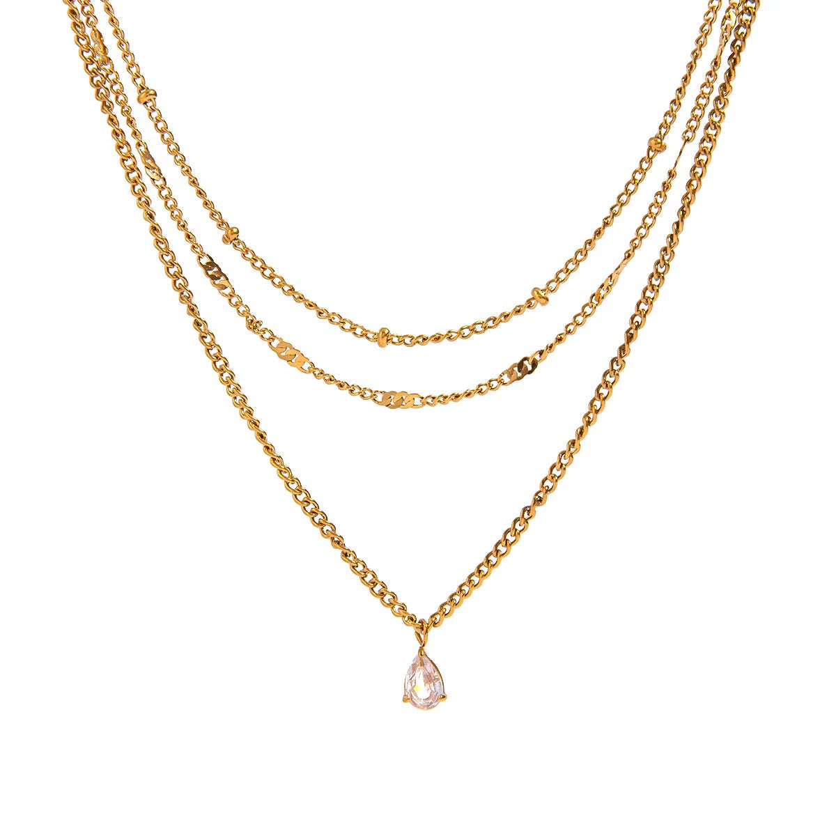 Layered Gold Necklace
